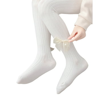 Tick Tock Baby Girls Cotton Rich Cable Knit Tights